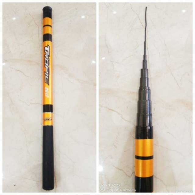 Stik Tegek Centro Tropic 360. Carbon ross pendek