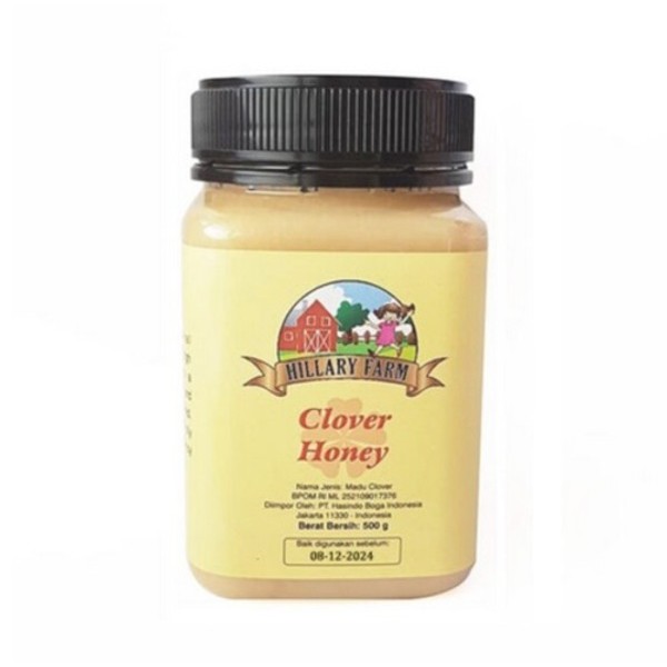 

Hillary Farm Clover Honey 500gr