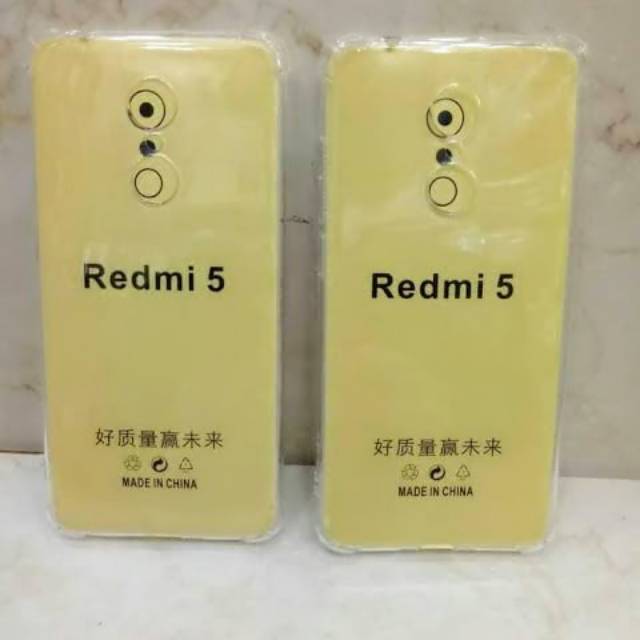 Anticrack Xiao Mi Redmi 5 Redmi 5 plus Silikon Case Softcase Jelly Bening Lembut