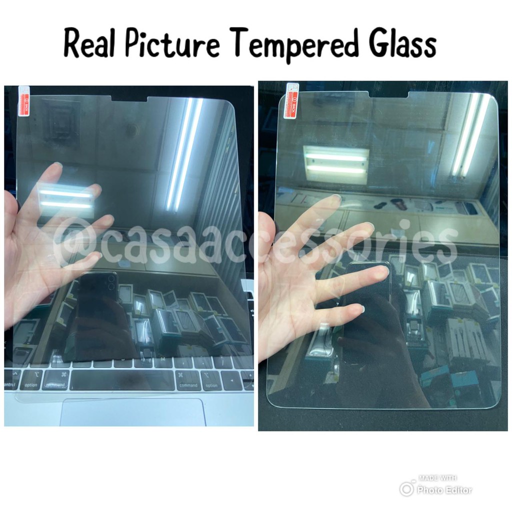 CASA Tempered Glass iPad Pro 11&quot; Inch / 12&quot; Inch 2020 - Clear 0.3mm