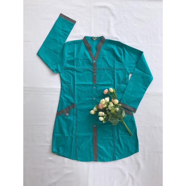 Baju Atasan santri putri/Atasan Amira warna/ termurah
