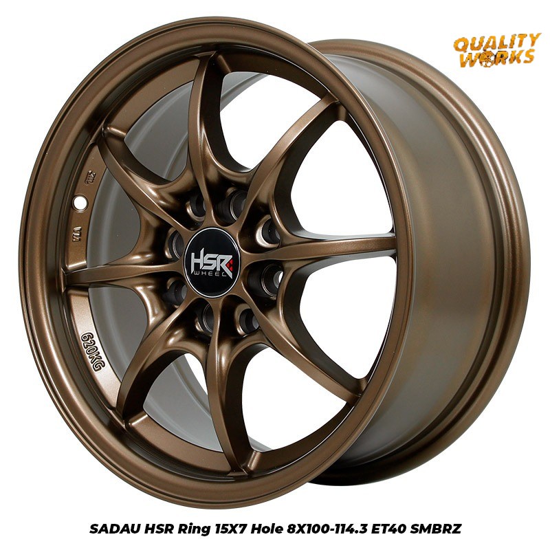 velg racing mobil sigra yaris picanto brio ring 15 pelek hsr wheel sadau bronze