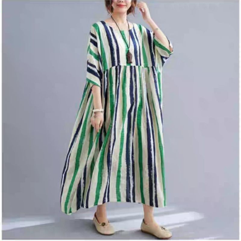 79005 LINEVANIA LOOSE DRESS / DRESS IMPORT JUMBO DRESS