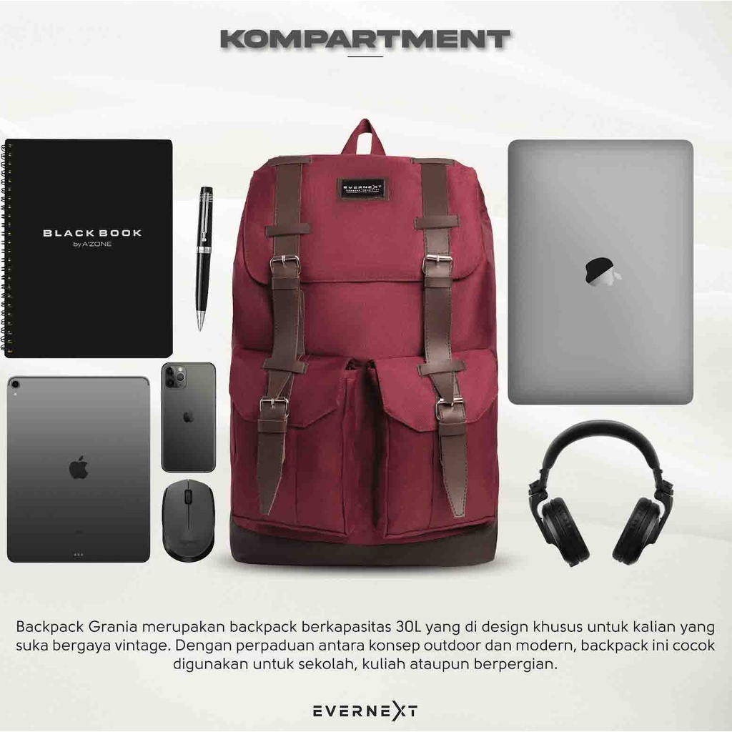 Tas Ransel Serut Gendong Backpack Laptop Kapasitas Besar Multifungsi Pria Wanita Fashion Korea Jepang Kerja Sekolah Kuliah Anti Maling Cewek Remaja Kekinian