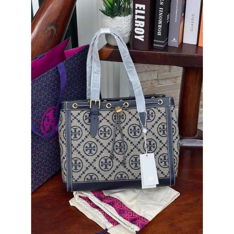 Tory Burch Monogram Jacquard Tote