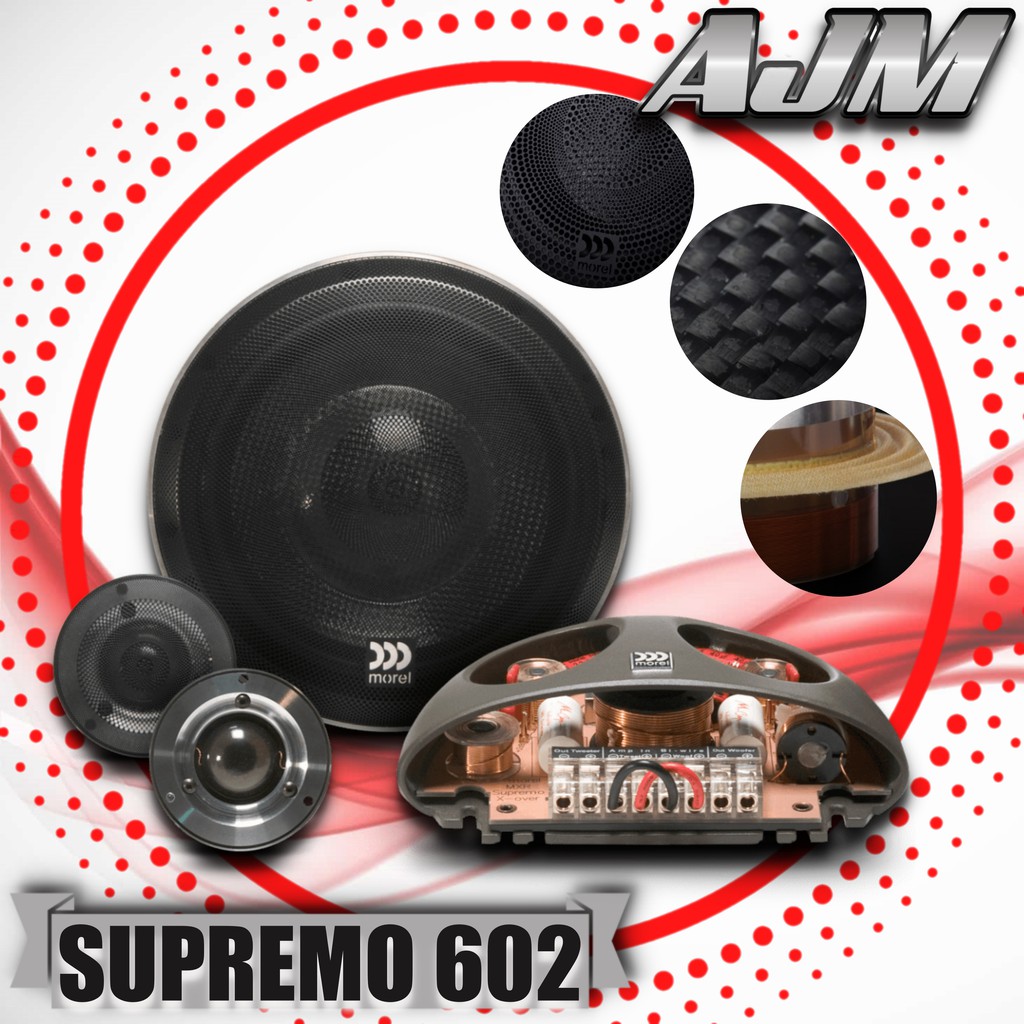Speaker 2 Way MOREL SUPREMO 602 not GROUND ZERO not FLUX not HELIX