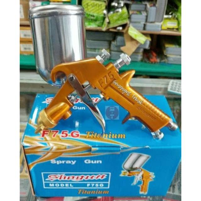 Spray gun f75G shogun alat cat spet