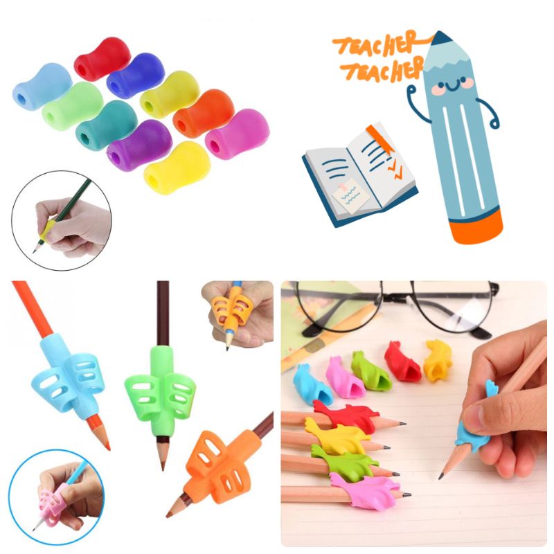 

Alat Bantu Menulis / Our Dream Toys / Pensil Grip / Pencil Holder / Alat Terapi Motorik Halus