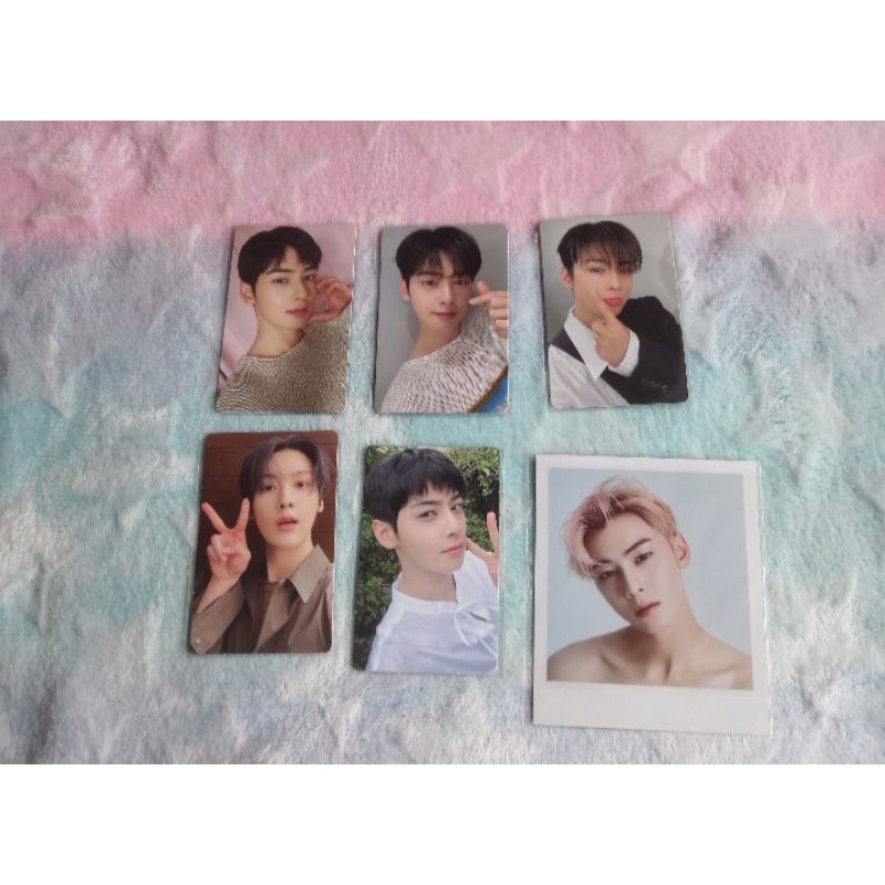 PC PHOTOCARD ASTRO CHA EUNWOO NUNU SANHA - OFFICIAL [BACA DESKRIPSI]