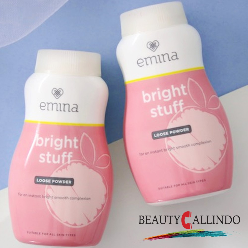 Emina Bright Stuff Loose Powder | Bedak Tabur