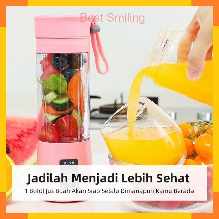 Portable Blender dengan 6 Mata Pisau