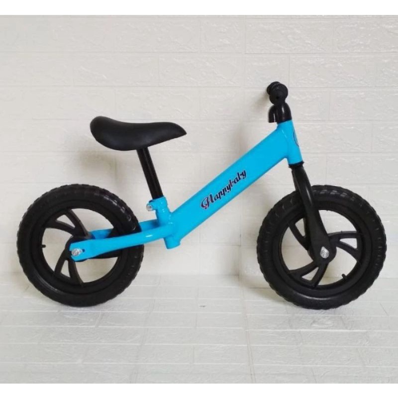 Mainan Sepeda Balance Bike Push Bike Happy Baby / Mainan Sepeda Anak