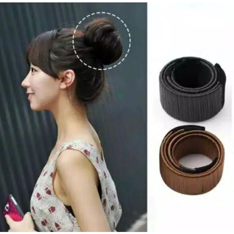 Ikat Rambut Hair Bun / Hair bun maker / Sanggul instan