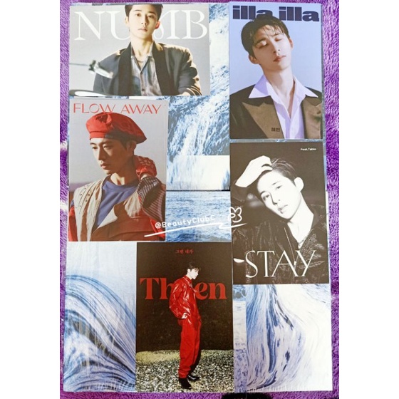 B.I Hanbin Waterfall Postcard Album Share