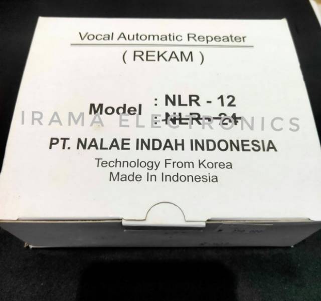 ALAT REKAM SPEAKER NALAE NLR 12