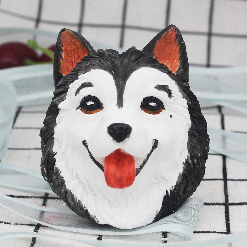 Alaska Cetakan Silikon Bentuk Anjing Untuk Air Outlet P1040