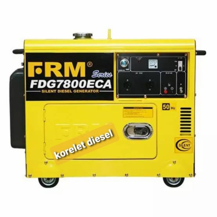Genset silent solar FIRMAN FDG7000ECA 5000watt / GASOLINE GENERATOR