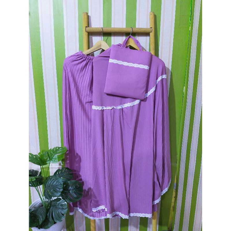 MUKENA PLISKET/MUKENA DEWASA