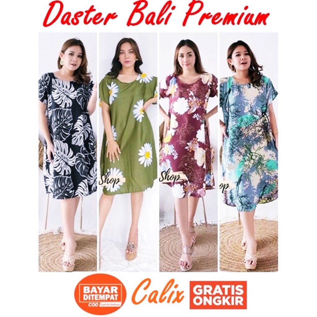 Daster Bali Premium High Quality Dress Bali Bebas Pilih Motif