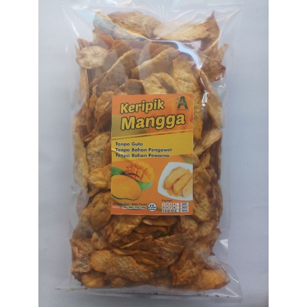 

KERIPIK MANGGA ASAM MANIS KEMASAN 500 GRAM
