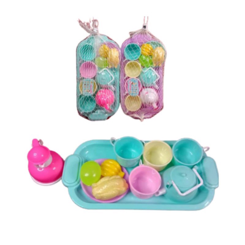 Mainan  Anak Teko Tea Set Nampan OCT 2116