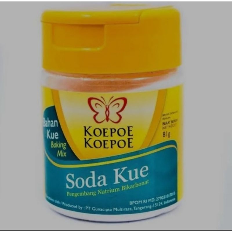 

Soda Kue Koepoe Koepoe/ Baking Soda Koepoe Koepoe 81 Gram