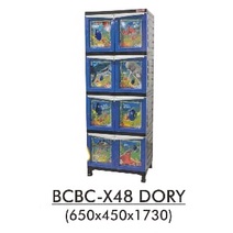 Lemari Plastik Napolly 4 Susun Bcbc X48 DORY