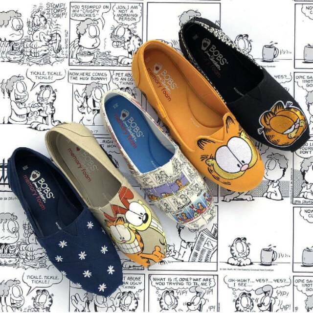 Sepatu Skechers Bobs Garfield Original