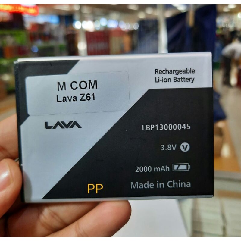 baterai LAVA Z61 LBP13000045 batre battery batt murah meriah