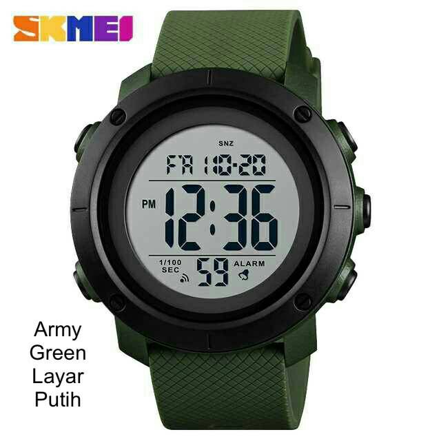 Jam Tangan Pria / SKMEI 1434 ABS Men / Jam Tangan Digital LED Original / SKMEI