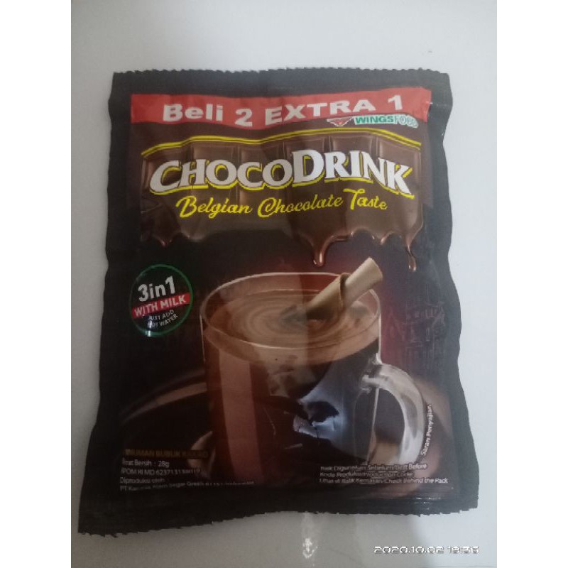 

chocodrink belgian chocolate (sumbar)