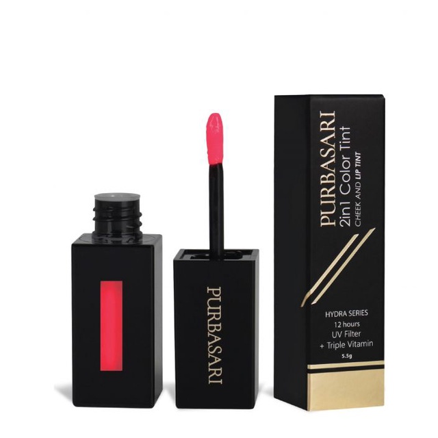 PURBASARI 2in1 Color Tint Cheek And Lip Tint