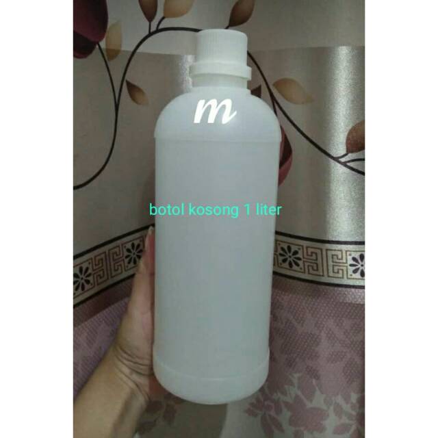 Botol kosong 1 liter tutup segel
