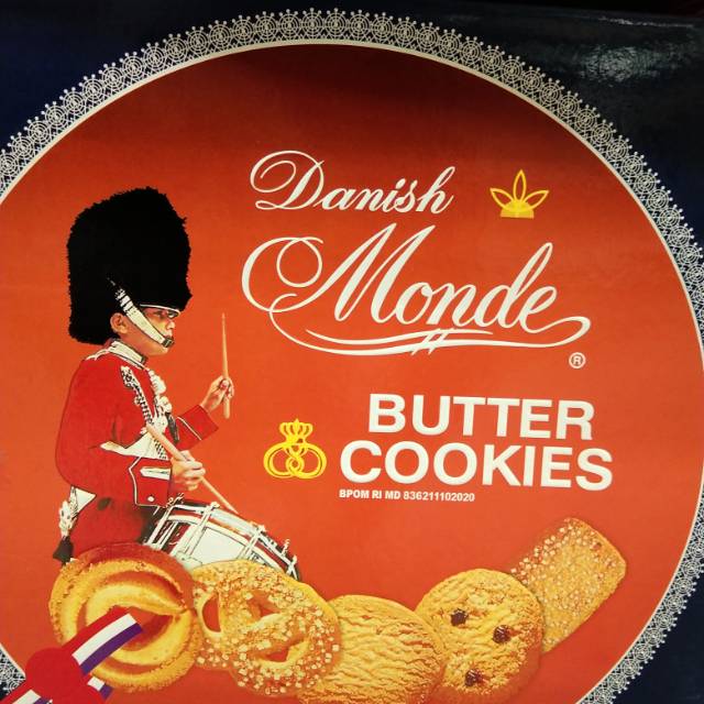 

Danish Monde Butter Cookies