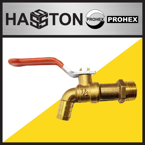 

HASSTON Kran Taman 1/2inc PVC (2234-500)