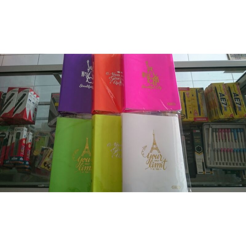 

Binder A5 Fluorescent Merk Kiky