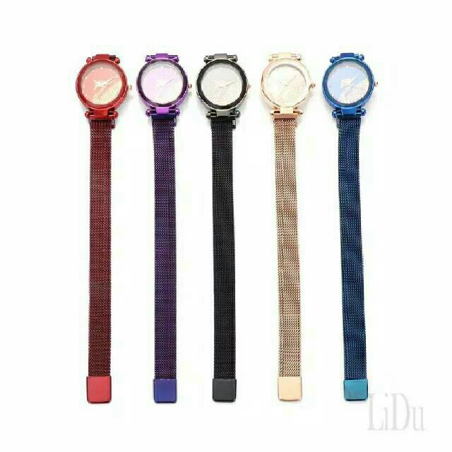 Jam Tangan Wanita Korea Strap Magnet Angsa Satu