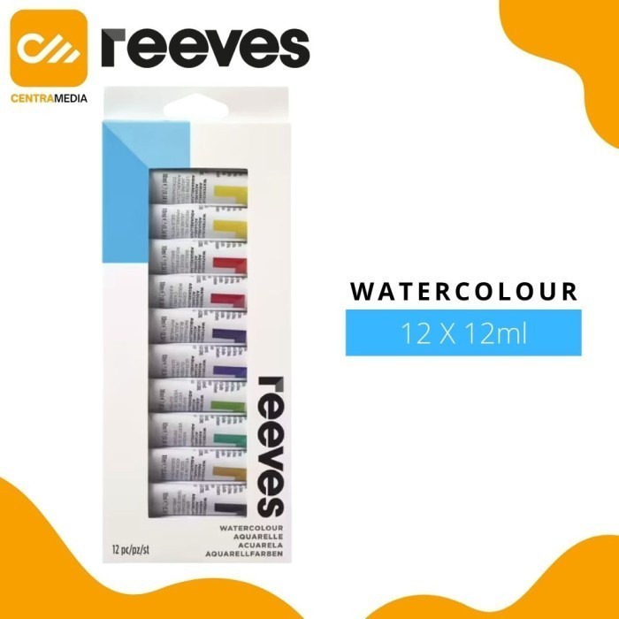 

Produk Terbaru Cat Air Reeves Watercolor Tube 12X12Ml Watercolour Paint Set