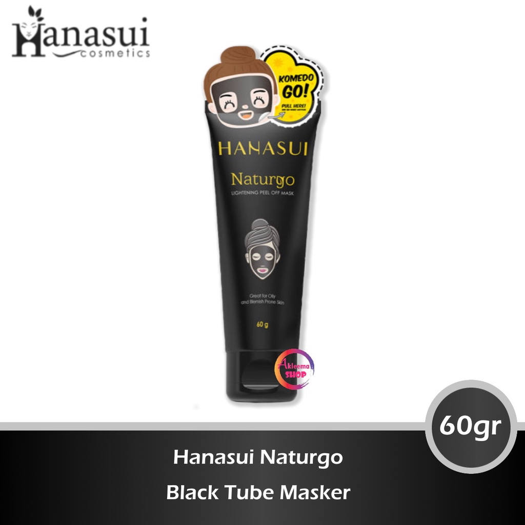 Paket Hanasui Black 2pcs (Serum 20ml+Masker 65gr)