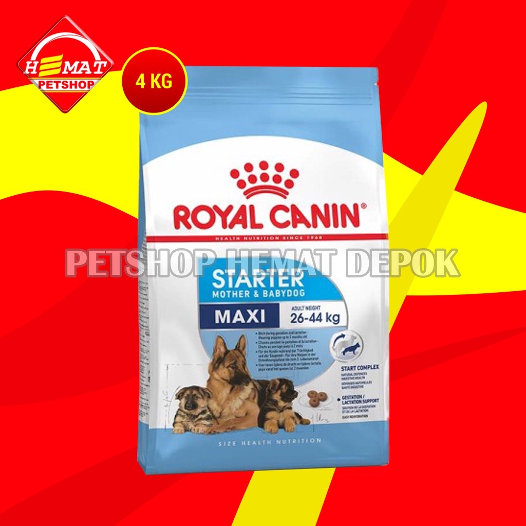 Makanan Anjing Royal Canin Maxi Starter 4 kg