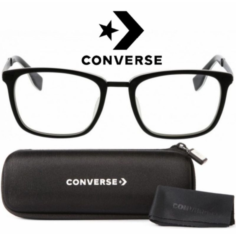 Frame Kacamata Pria Wanita CONVERSE VCO108K COL.0531 ORIGINAL- Hitam