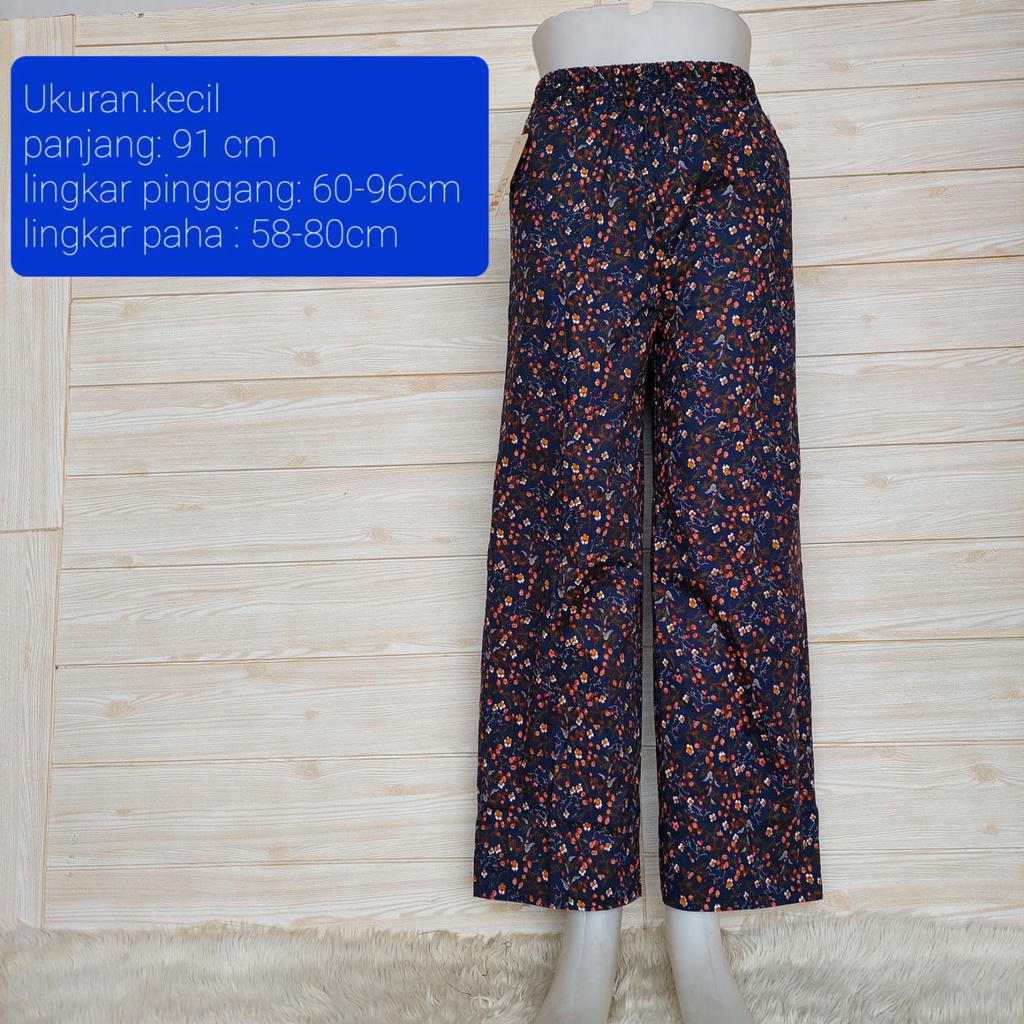 Kulot panjang katun motif keren-motif no.42