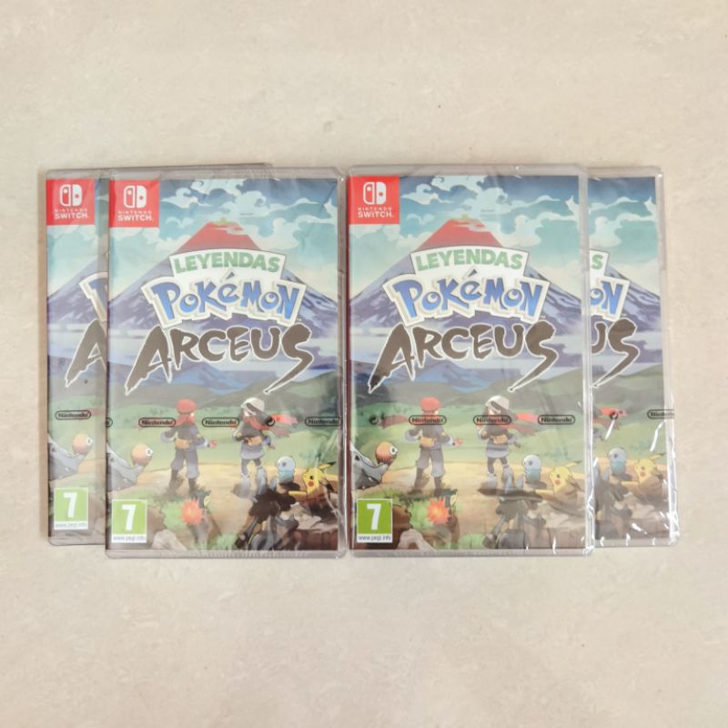 Pokemon Legends Arceus Nintendo Switch Kaset Legend EUR USA MDE ASIA