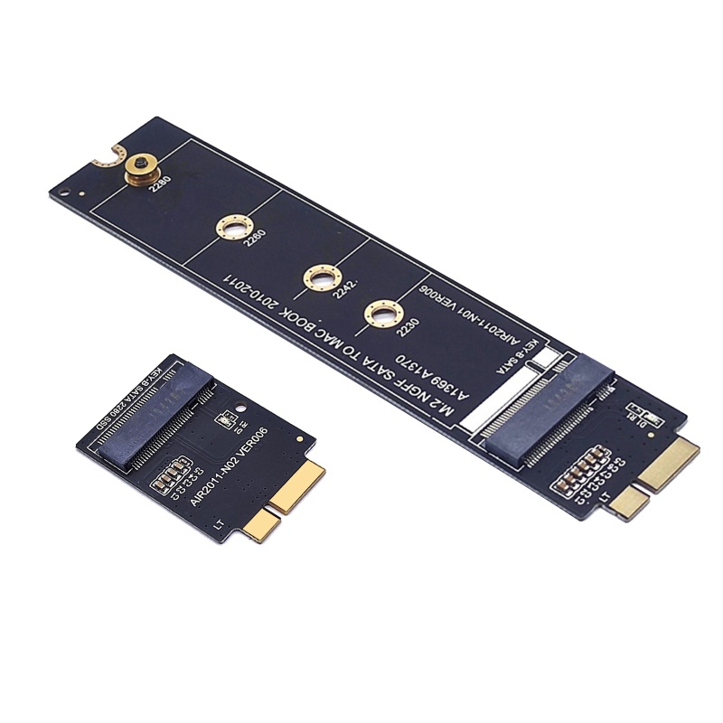 Btsg Adapter Card Untuk M.2 B-Key NGFF Solid Disk Adapter Untuk 2010-2011 macbooks Air A1