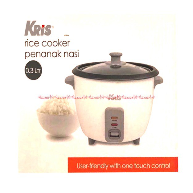 Kris Rice Cooker Mini 0.3L Penanak Nasi Kapasitas 0,3 Liter Travelling Magic com Ricecooker