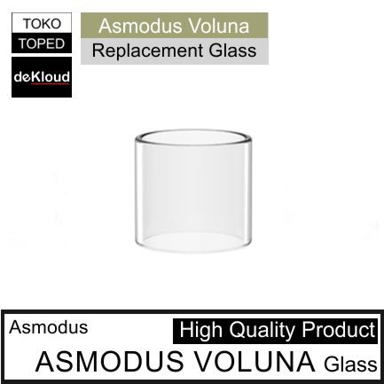 ASMODUS VOLUNA RTA Replacement Glass | kaca tabung tank