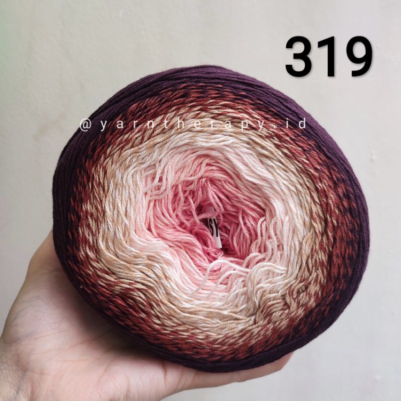 YARNART FLOWERS NEW - color 319 - 250gr benang rajut impor turki Katun akrilik - yarntherapy.id