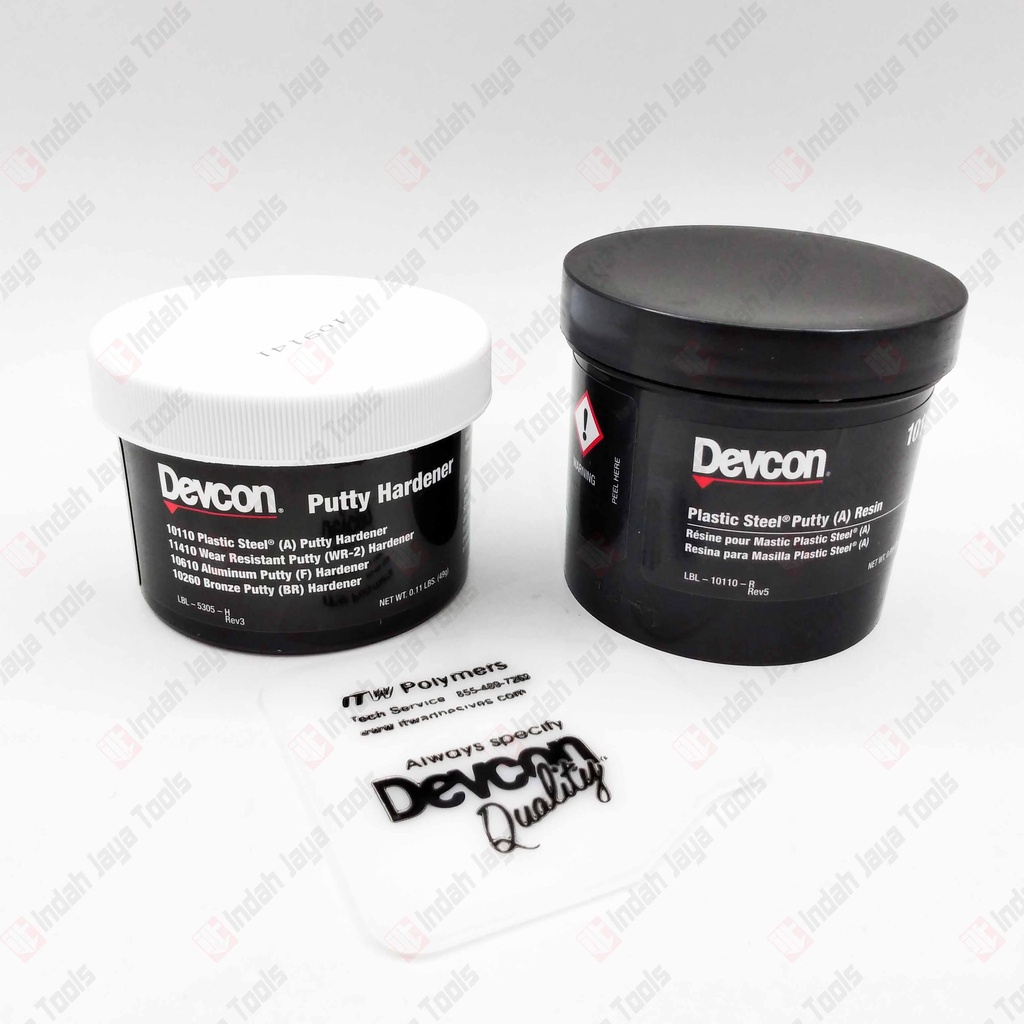 DEVCON A 10110 Epoxy Plastic Steel Putty 454 Gram