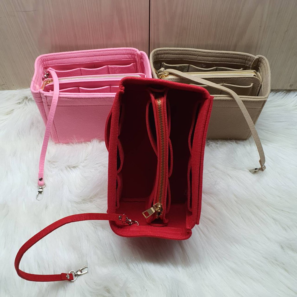 premium felt Bag organizer bag in bag Bag organiser tas dalam tas speedy 25 30 35 type C