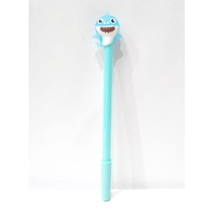 

Pulpen Baby Shark / Ikan Hiu Gel Pen Lucu Karakter Souvenir Unik Gemas